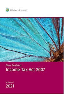 New Zealand Income Tax Act 2007 2021
