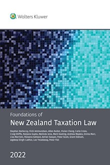 Foundations of New Zealand Taxation Law 2022