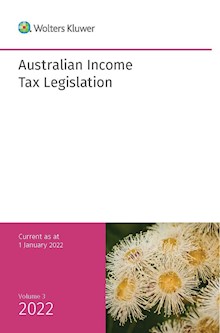 Australian Income Tax Legislation 2022 Volume 3