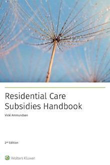 Residential Care Subsidies Handbook