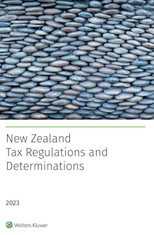 New Zealand Tax Regulations and Determinations  2023