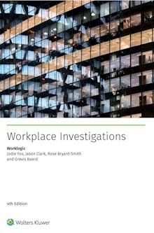 Workplace Investigations 4th Edition
