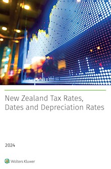 New Zealand Tax Rates, Dates and Depreciation Rates