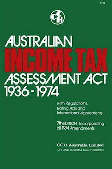 Australian Income Tax Assessment Act 1936-1974