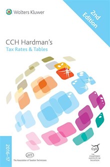Hardman's Tax Rates & Tables 2016-17 - 2nd Edition