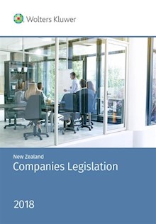 New Zealand Companies Legislation 2018
