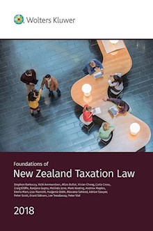 Foundations of New Zealand Taxation Law 2018