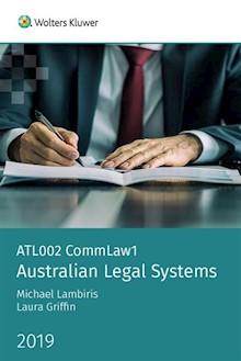 ATL002 CommLaw1: Australian Legal Systems