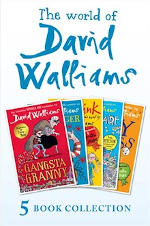 The World of David Walliams 5 Book Collection (The Boy in the Dress, Mr Stink, Billionaire Boy, Gangsta Granny, Ratburger)