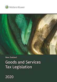 New Zealand Goods and Services Tax Legislation 2020